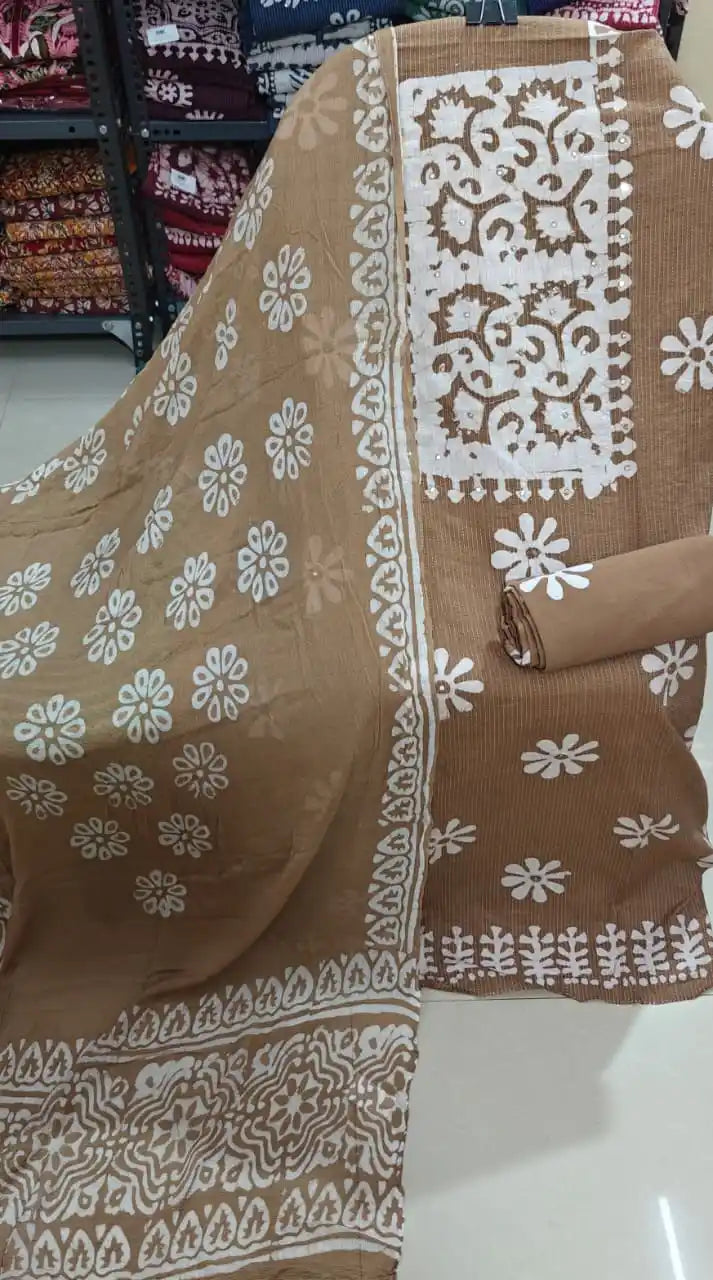 PREMIUM QUALITY UNSTITCHED BATIC SUIT