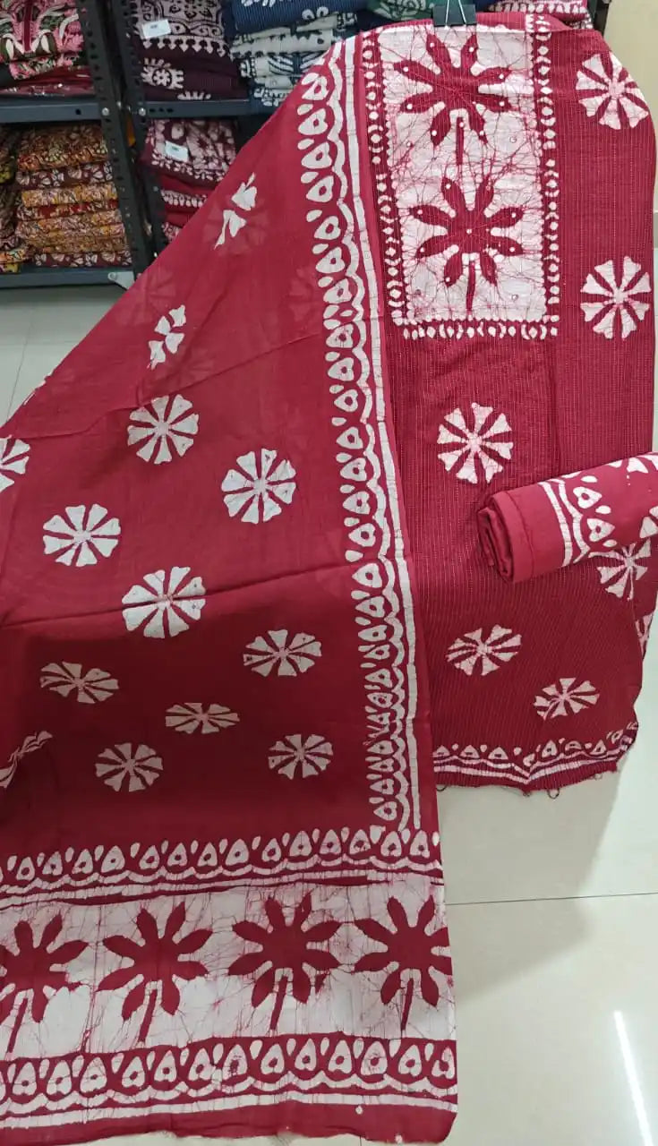 PREMIUM QUALITY UNSTITCHED BATIC SUIT