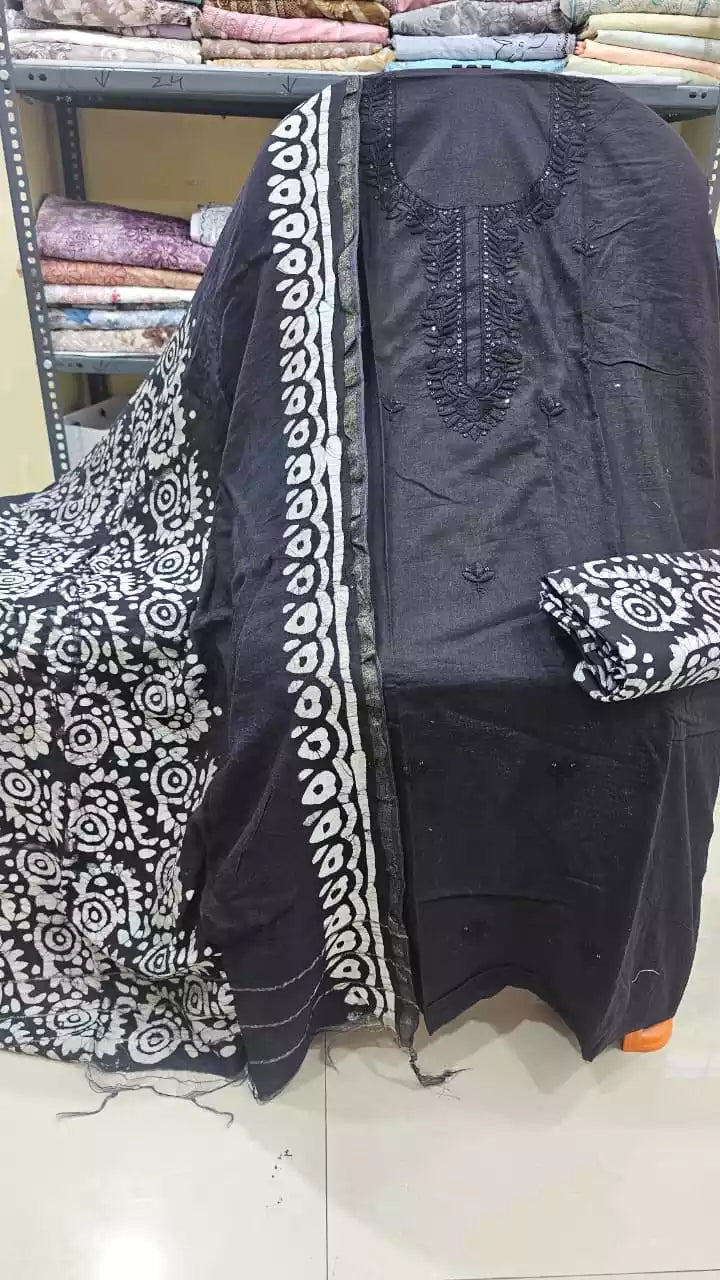UNSTITCHED MULTI BATIC MATERIAL