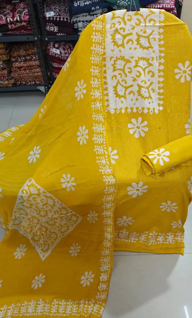 PREMIUM QUALITY UNSTITCHED BATIC SUIT