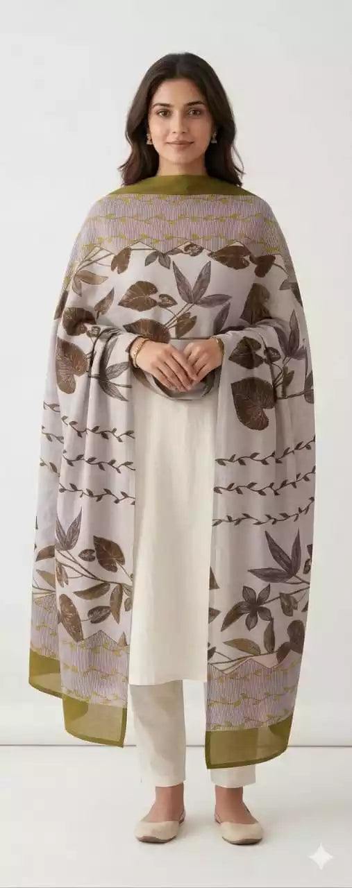 Mal Soft Cotton Namaazi Printed Dupatta