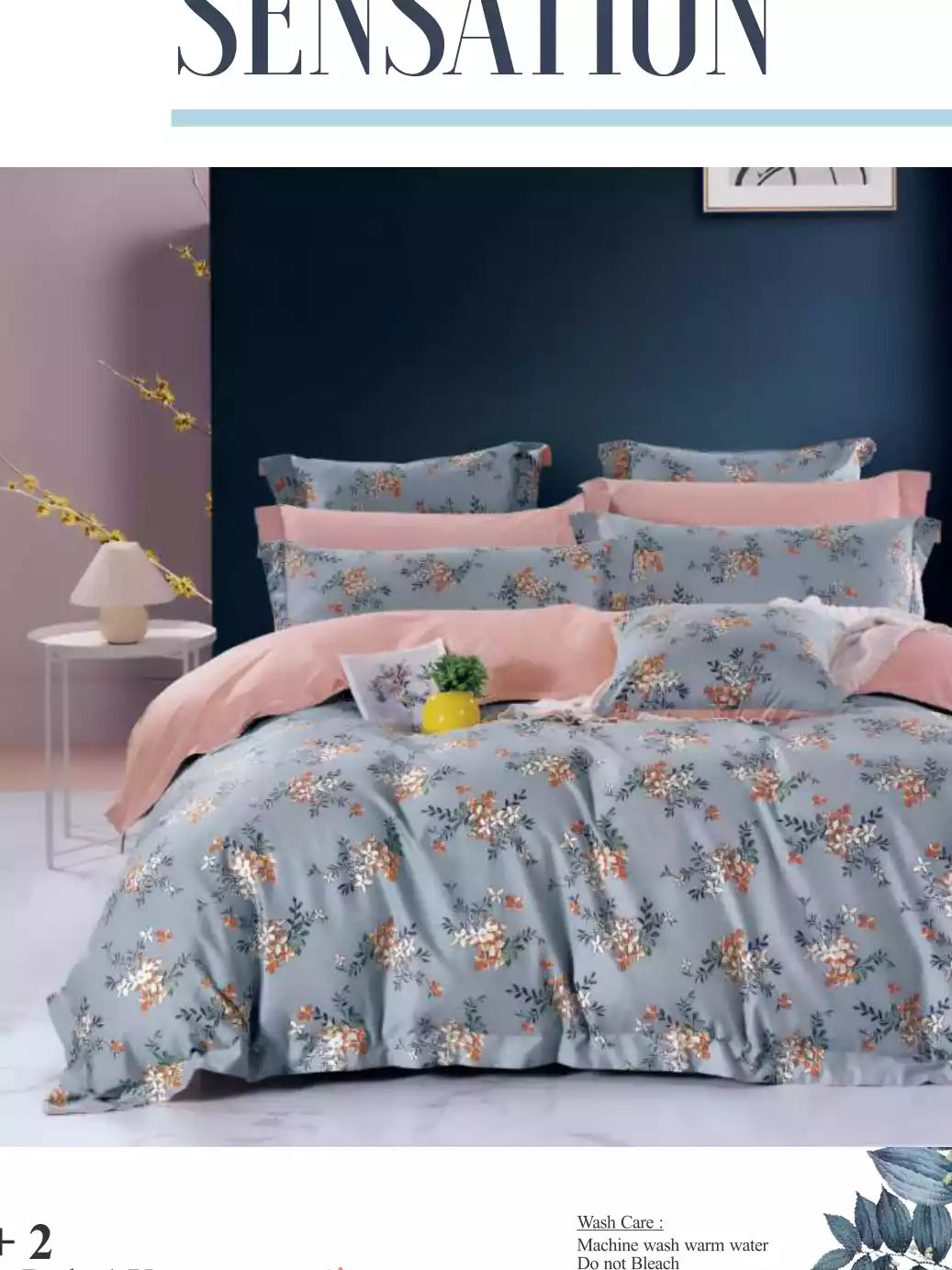 Queen Size Cotton Bedsheet (7x8 ft)