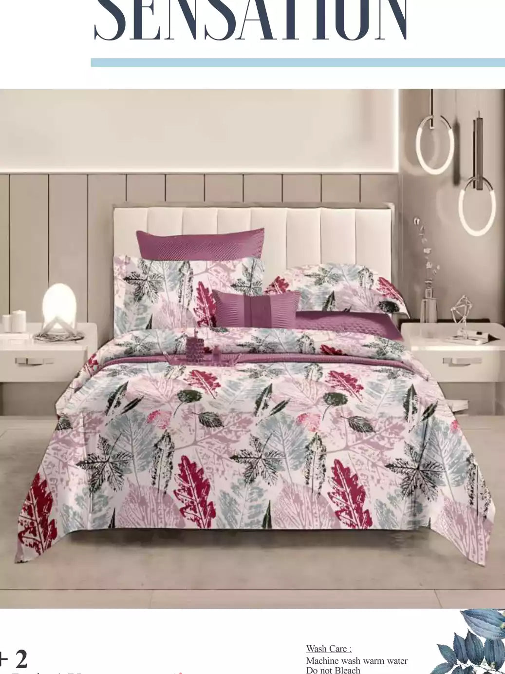 Queen Size Cotton Bedsheet (7x8 ft)