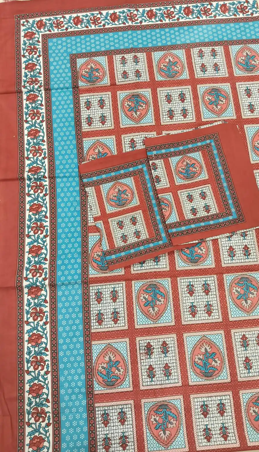 JAIPURI DOUBLE BEDSHEET (7x8 ft)