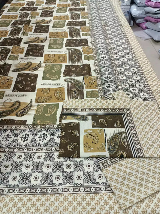 SINGLE BEDSHEETS WITH 2 PILLOW COVERS