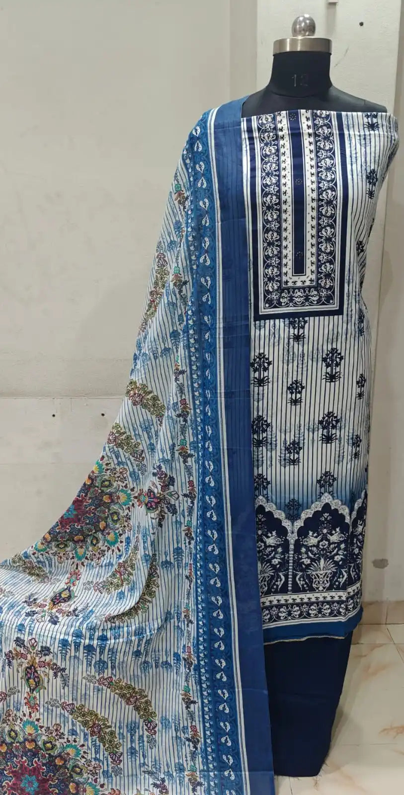 LAWN SOFT COTTON KARACHI PRINTS UNSTITCHED SUIT