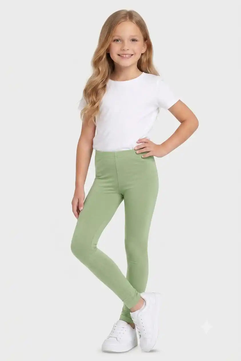 Girls Leggings Smooth Stretch Feel