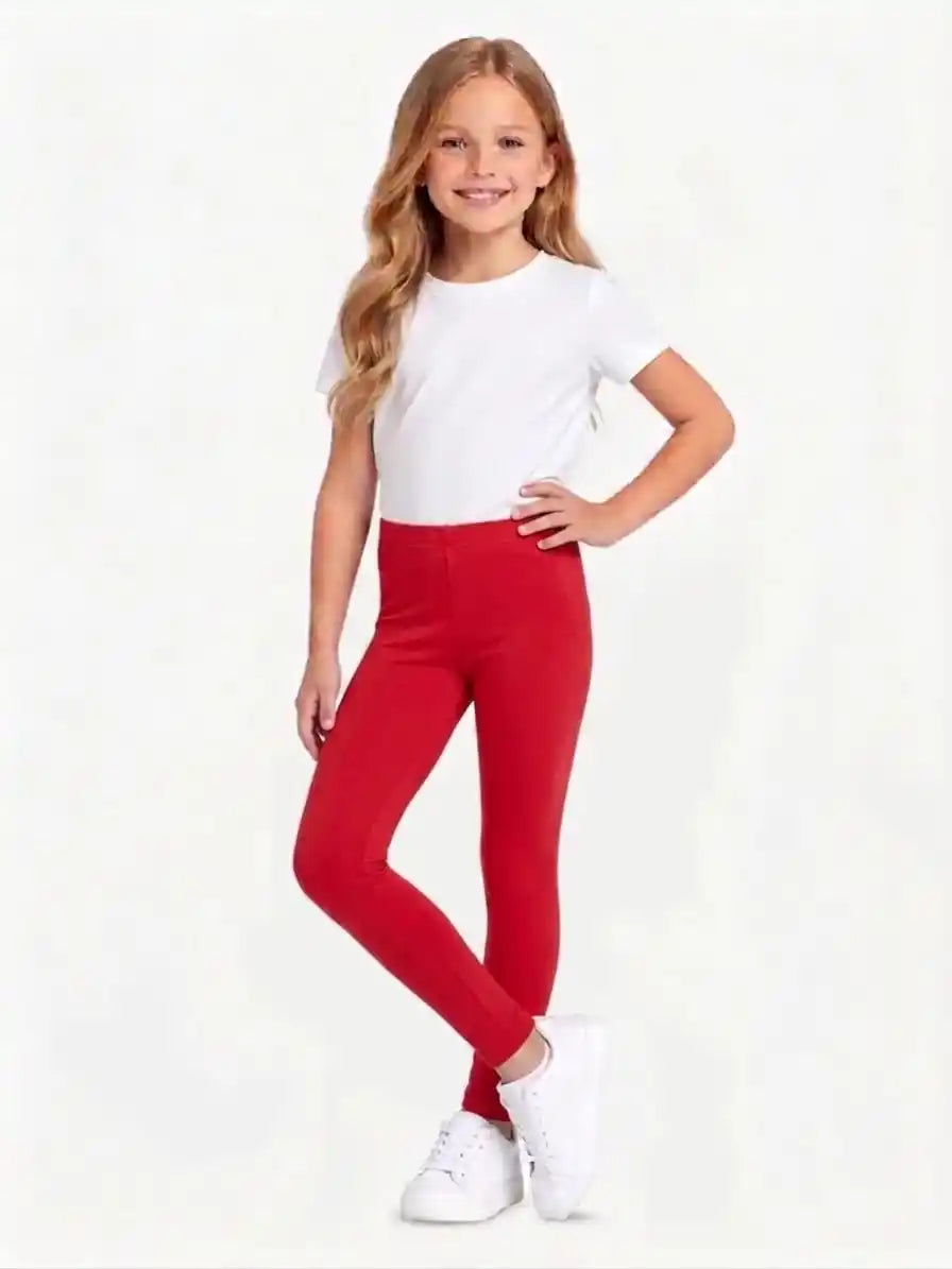 Girls Cotton Leggings Everyday Style