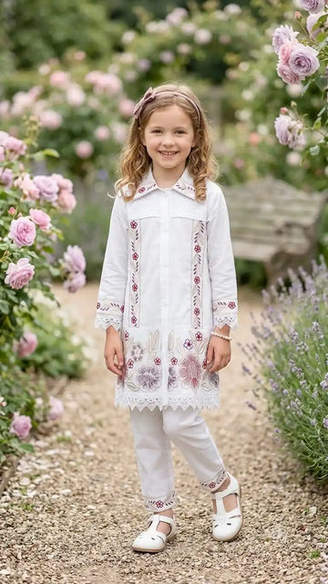 Girls Classy Rayon Embroidered Set by ASC