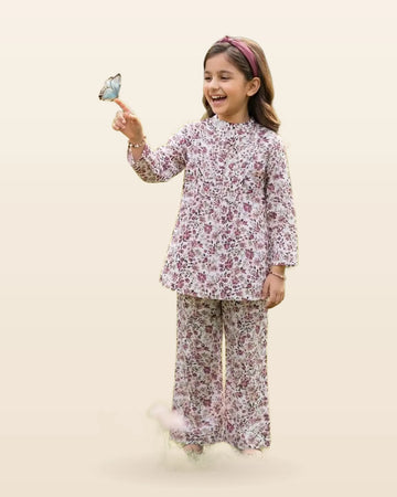 Kids Wear Printed Lightweight Rayon Co-ord Set by ASC