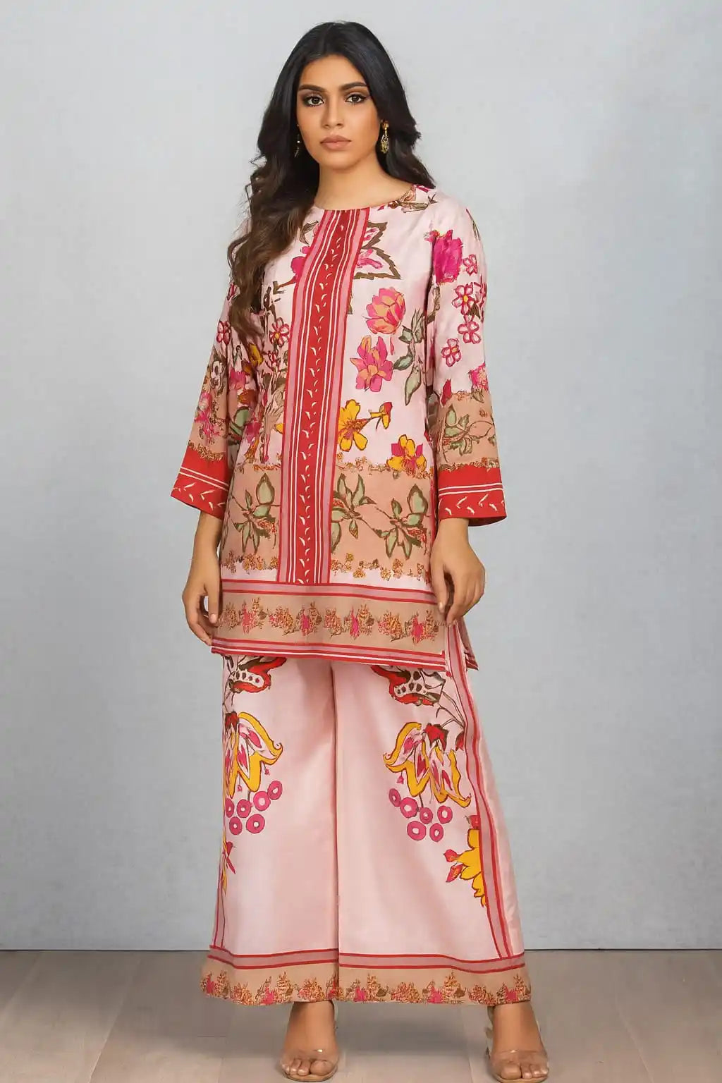 Readymade Turkish Cord Set Without Dupatta