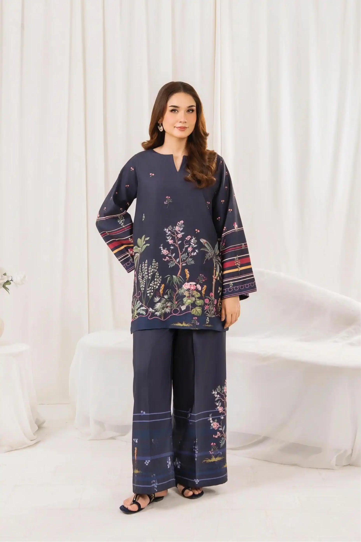 Readymade Turkish Cord Set Without Dupatta