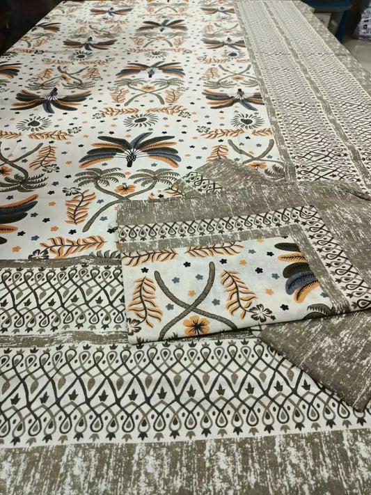 SINGLE BEDSHEETS WITH 2 PILLOW COVERS