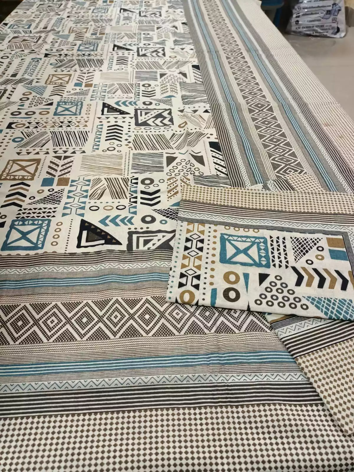 SINGLE BEDSHEETS WITH 2 PILLOW COVERS