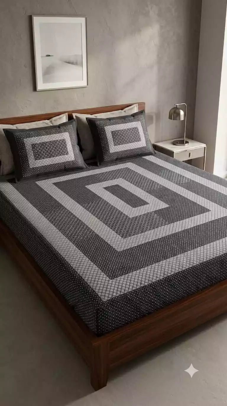 JAIPURI DOUBLE BEDSHEET (7x8 ft)