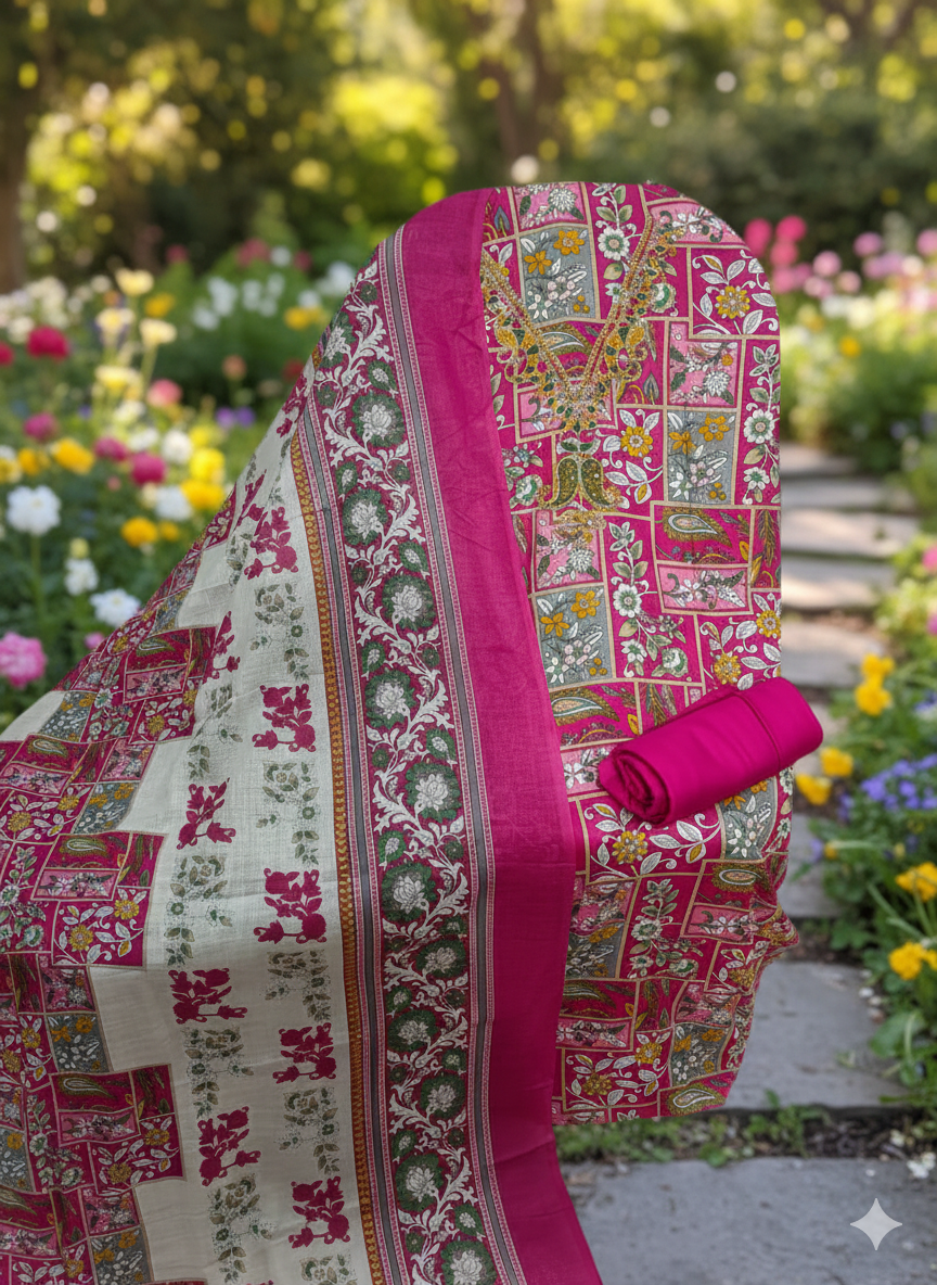 JAM COTTON DRESS MATERIALS