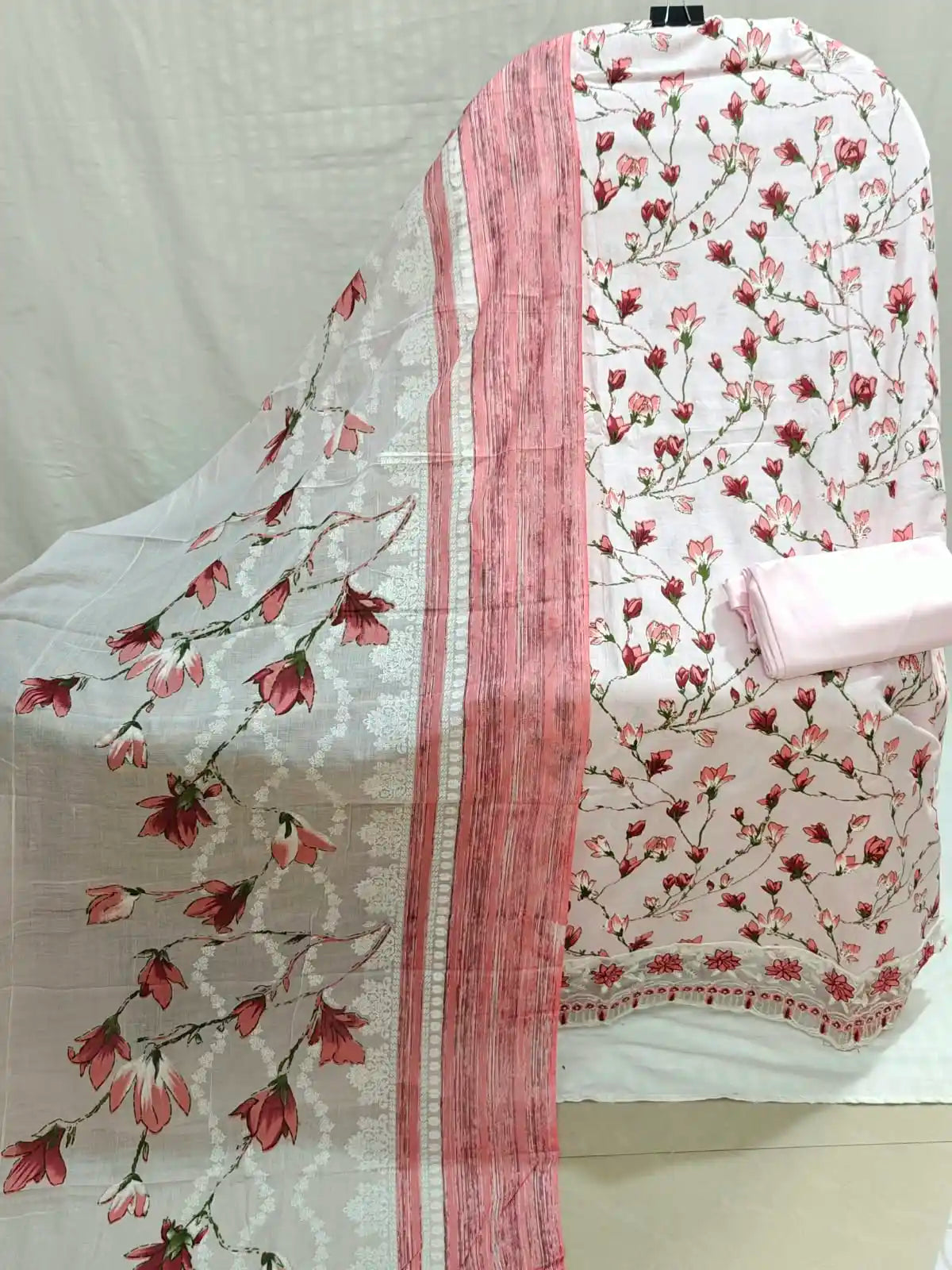Cotton Unstitched Dress Material By ASC