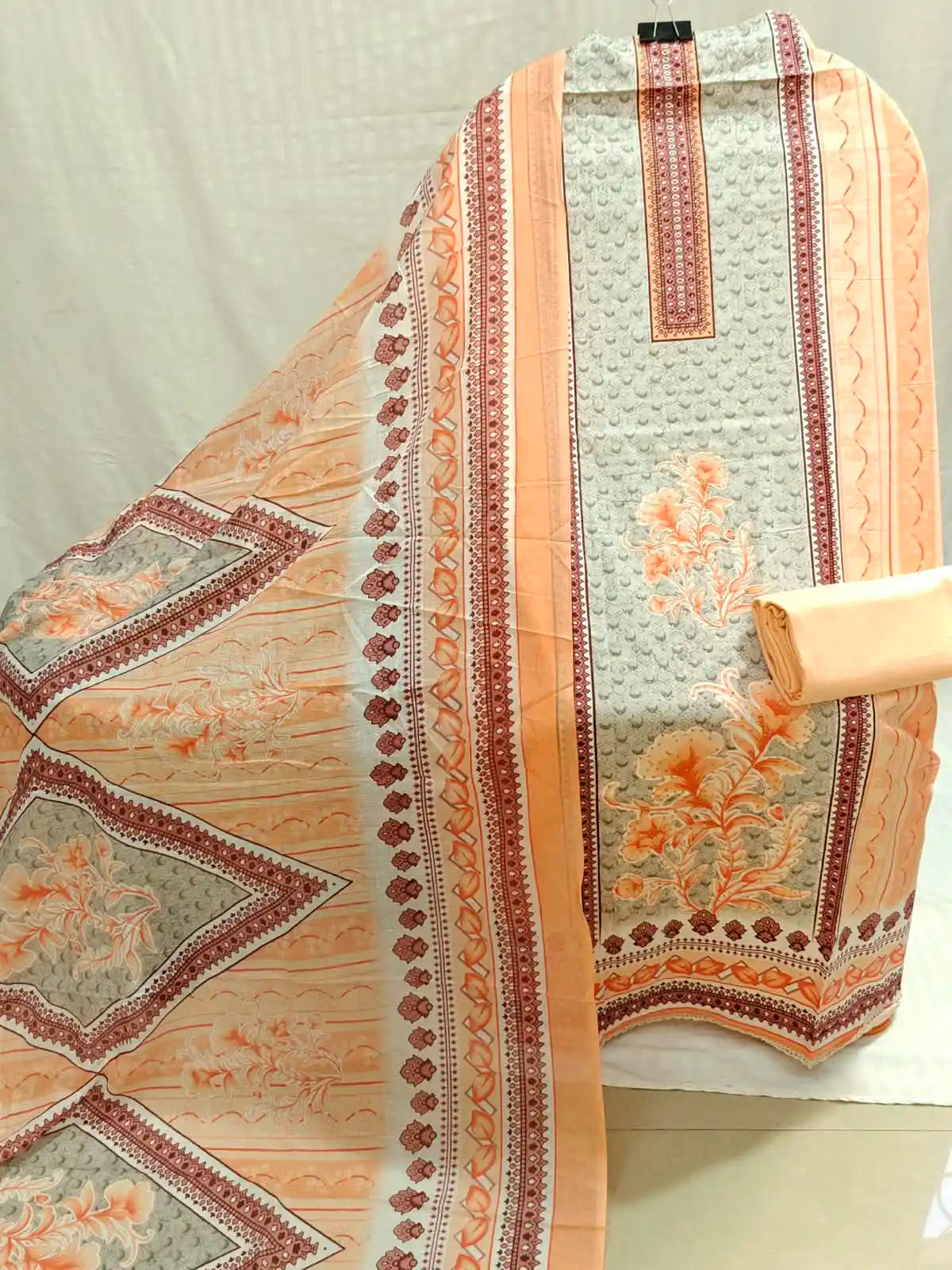Cotton Unstitched Dress Material By ASC