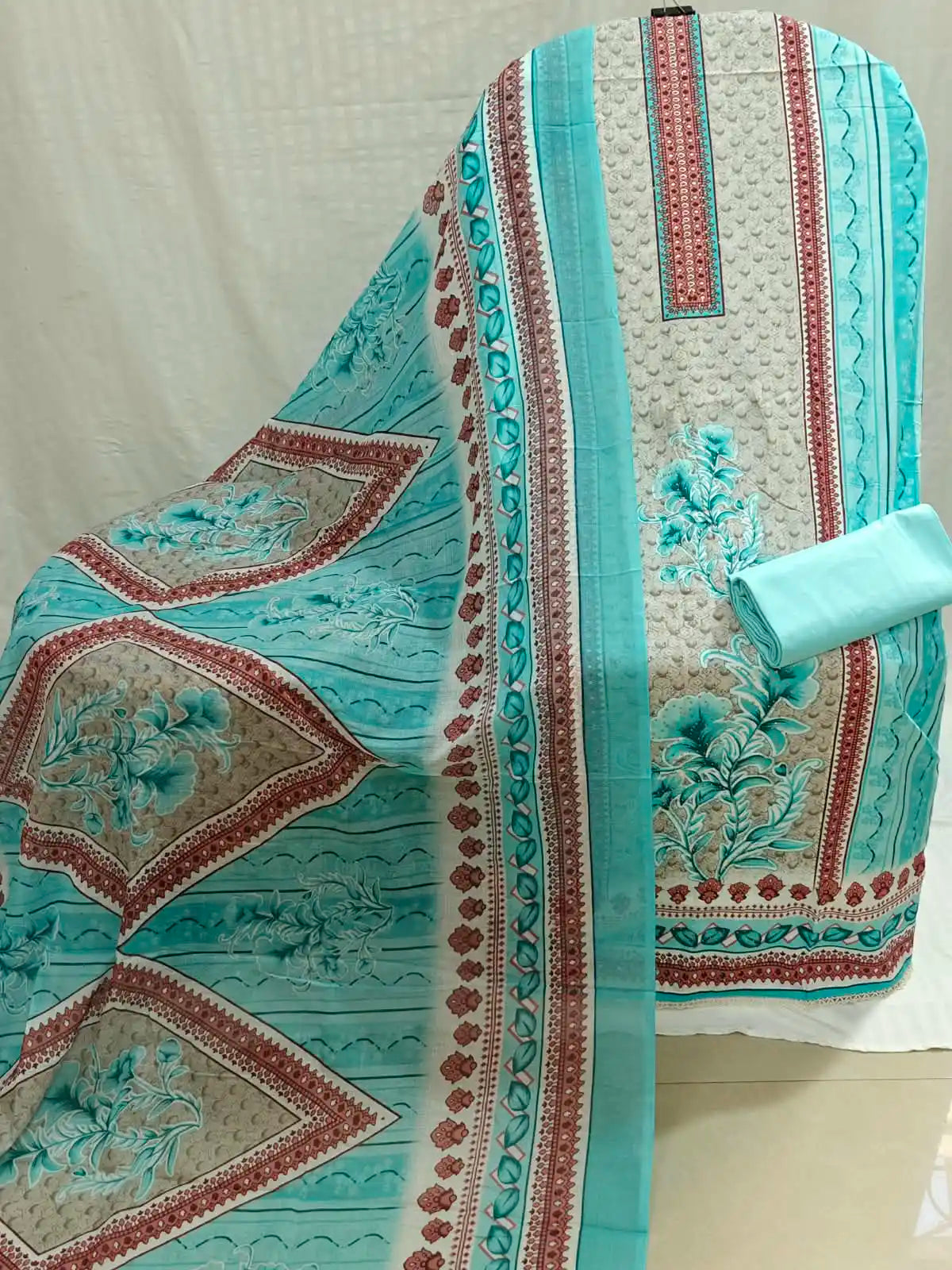 Cotton Unstitched Dress Material By ASC