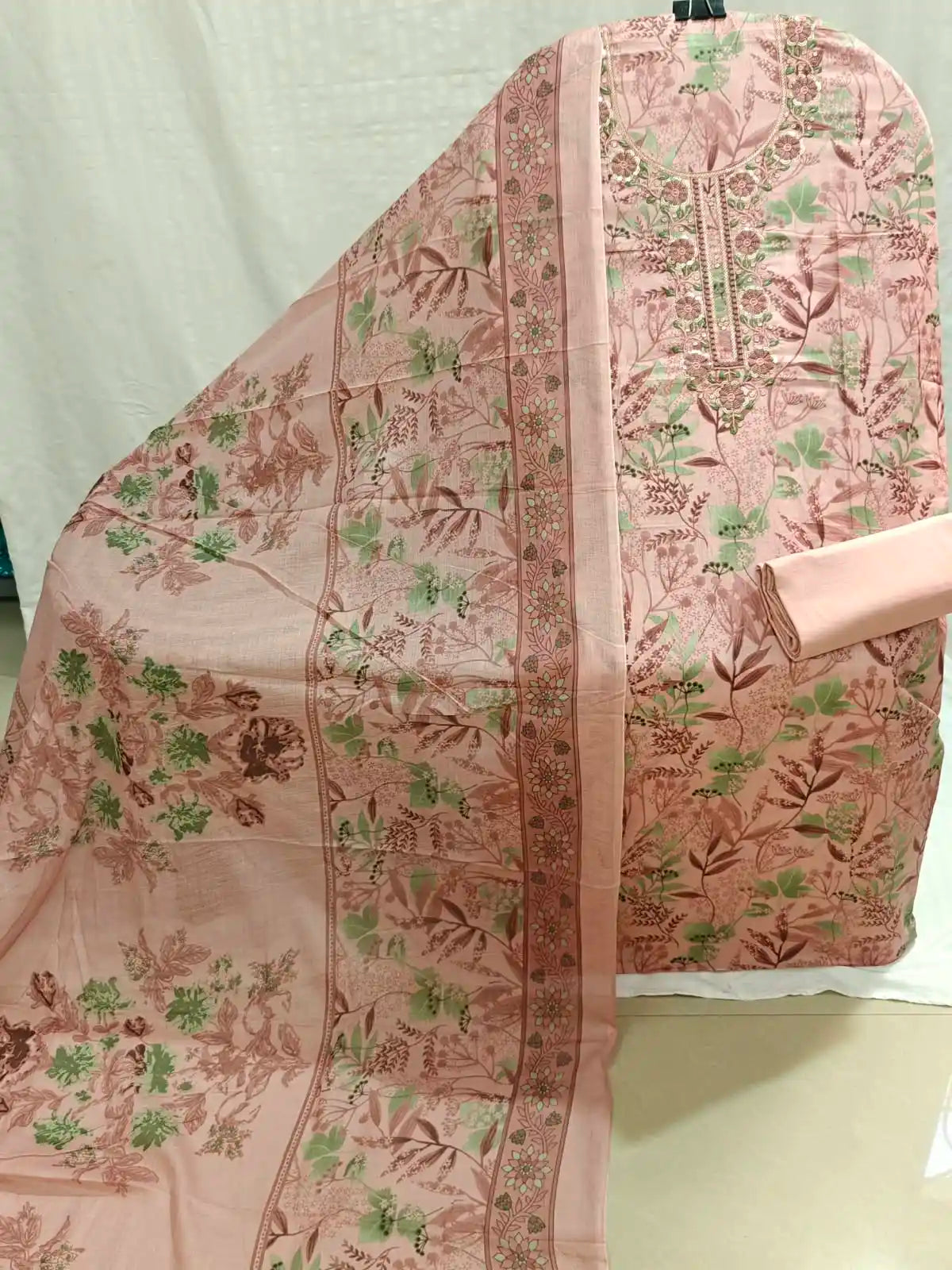 Cotton Unstitched Dress Material By ASC