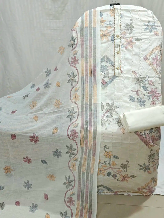 Cotton Unstitched Dress Material By ASC