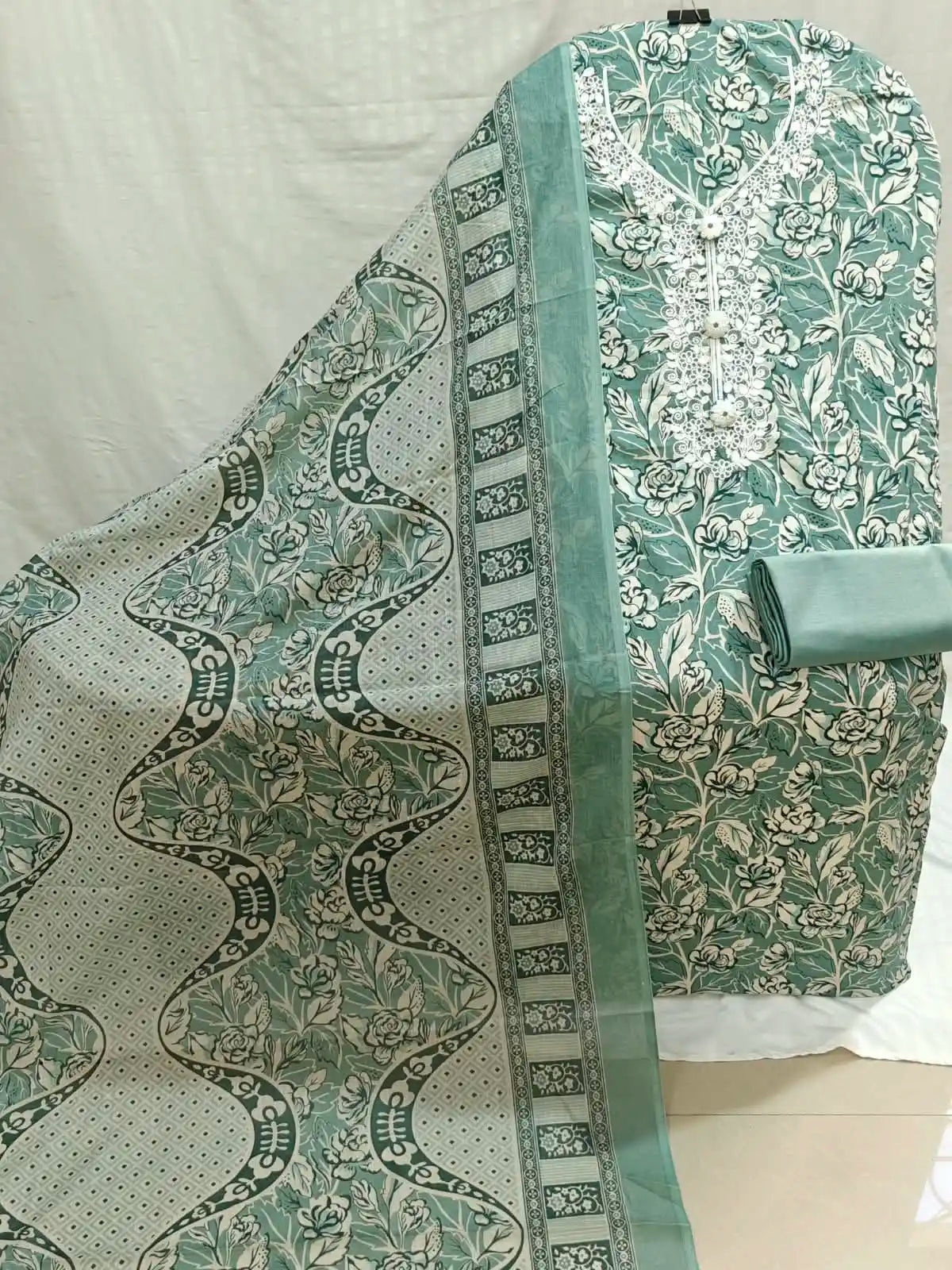 Cotton Unstitched Dress Material By ASC