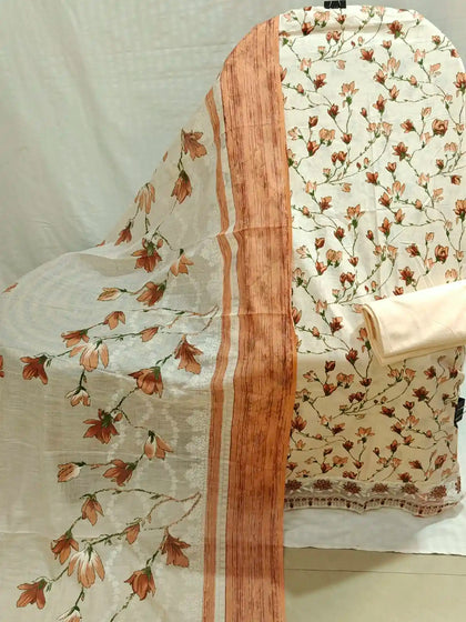 Cotton Unstitched Dress Material By ASC
