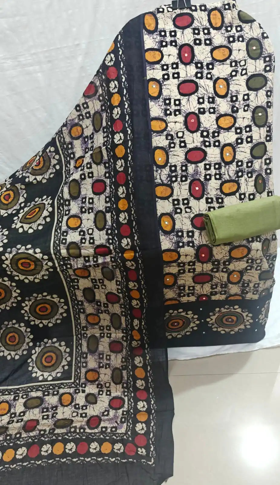 ASC Handloom Pure Cotton Wax Batik Material