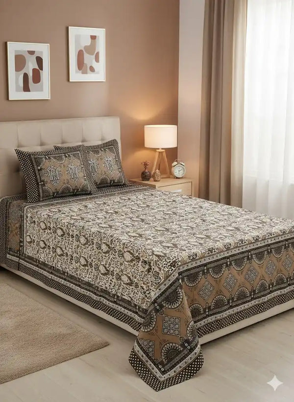 SINGLE BEDSHEETS WITH 2 PILLOW COVERS