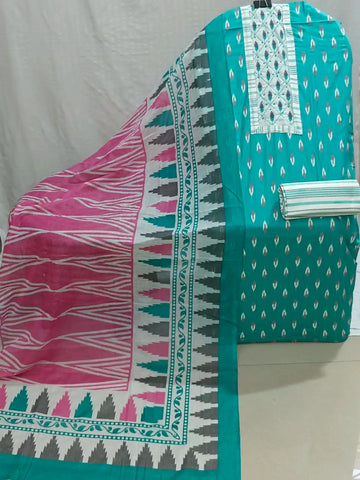 Cotton Unstitched Dress Material By ASC