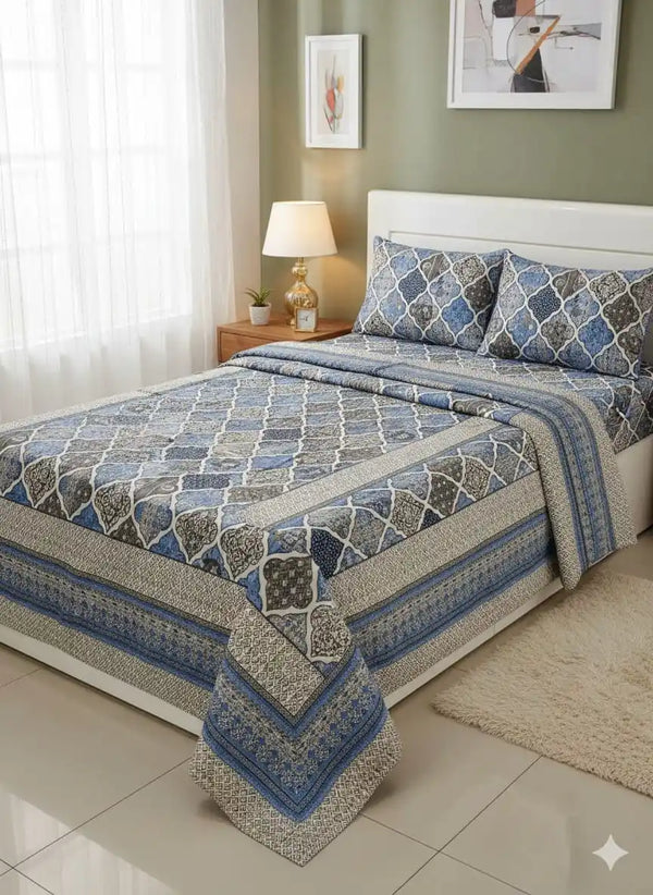 SINGLE BEDSHEETS WITH 2 PILLOW COVERS