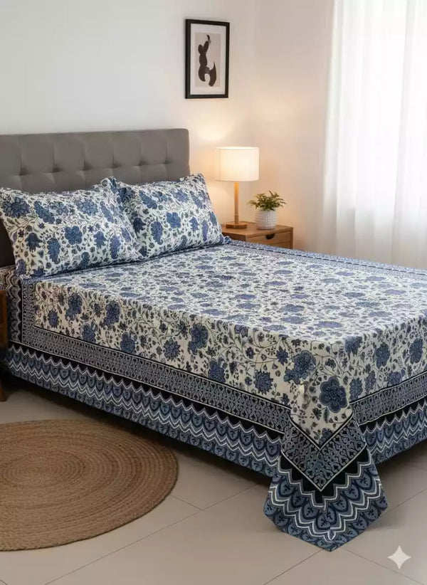 SINGLE BEDSHEETS WITH 2 PILLOW COVERS