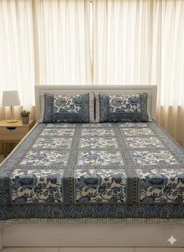 SINGLE BEDSHEETS WITH 2 PILLOW COVERS