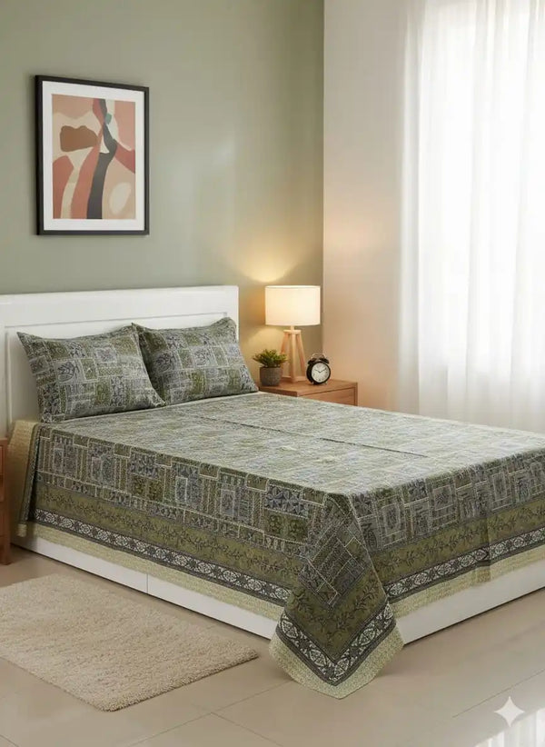 SINGLE BEDSHEETS WITH 2 PILLOW COVERS