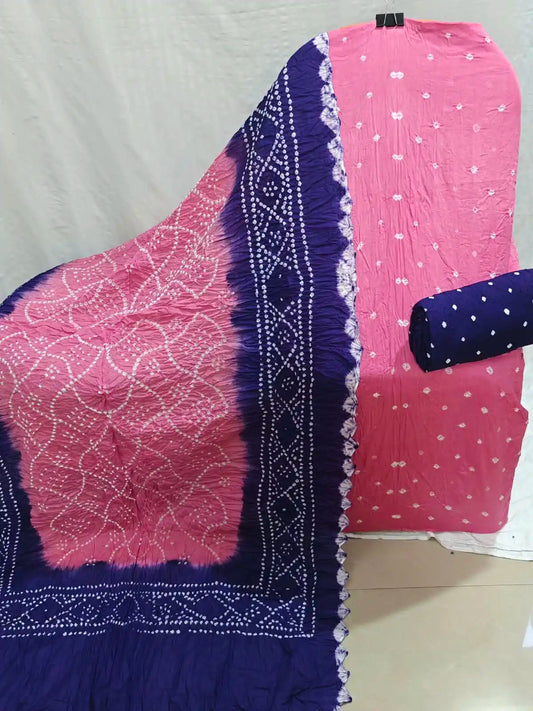 Premium Traditional Bandhani Suit Material for Women By ASC