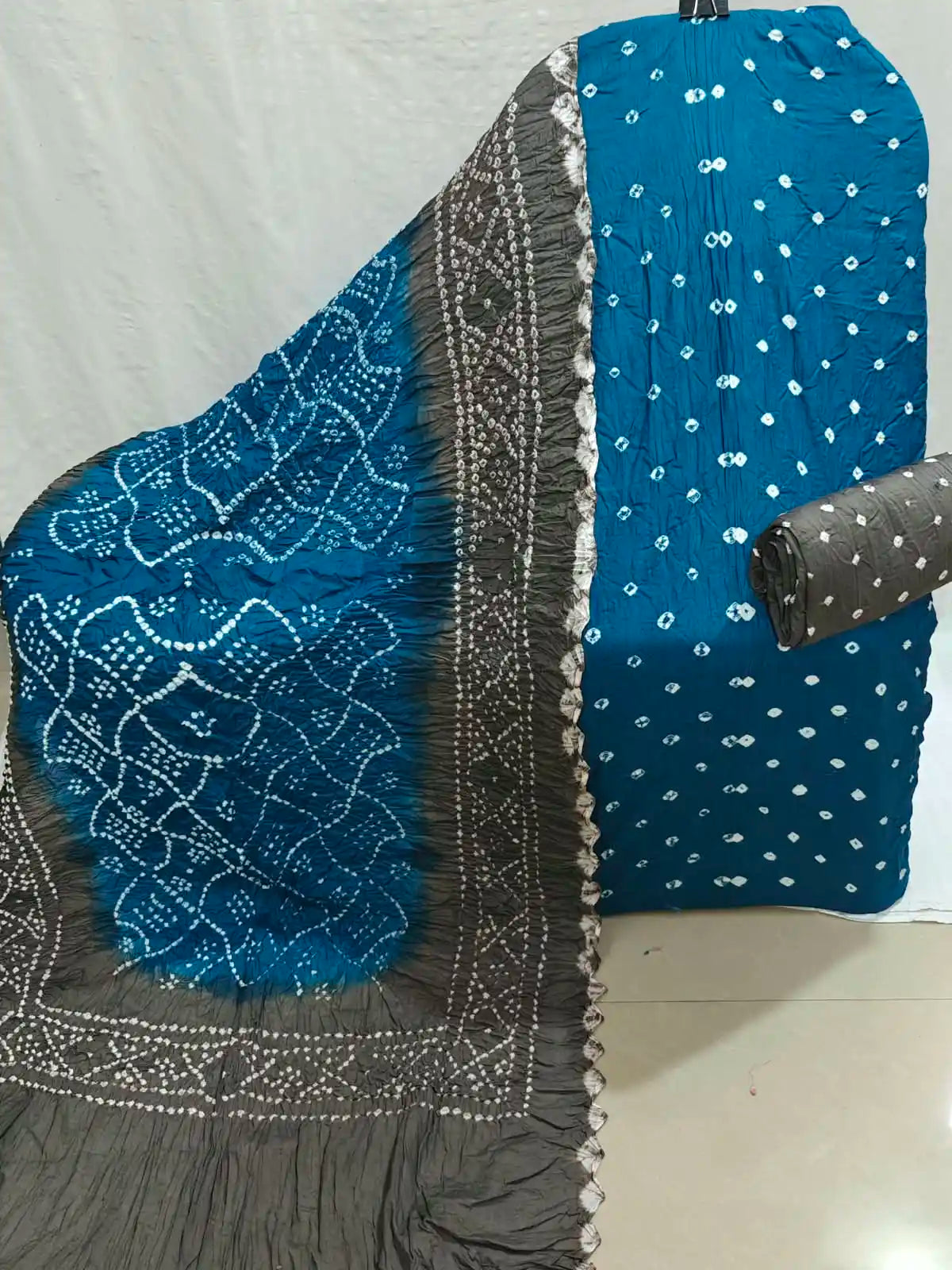 Premium Quality Bandhej Cotton Dress Material By ASC
