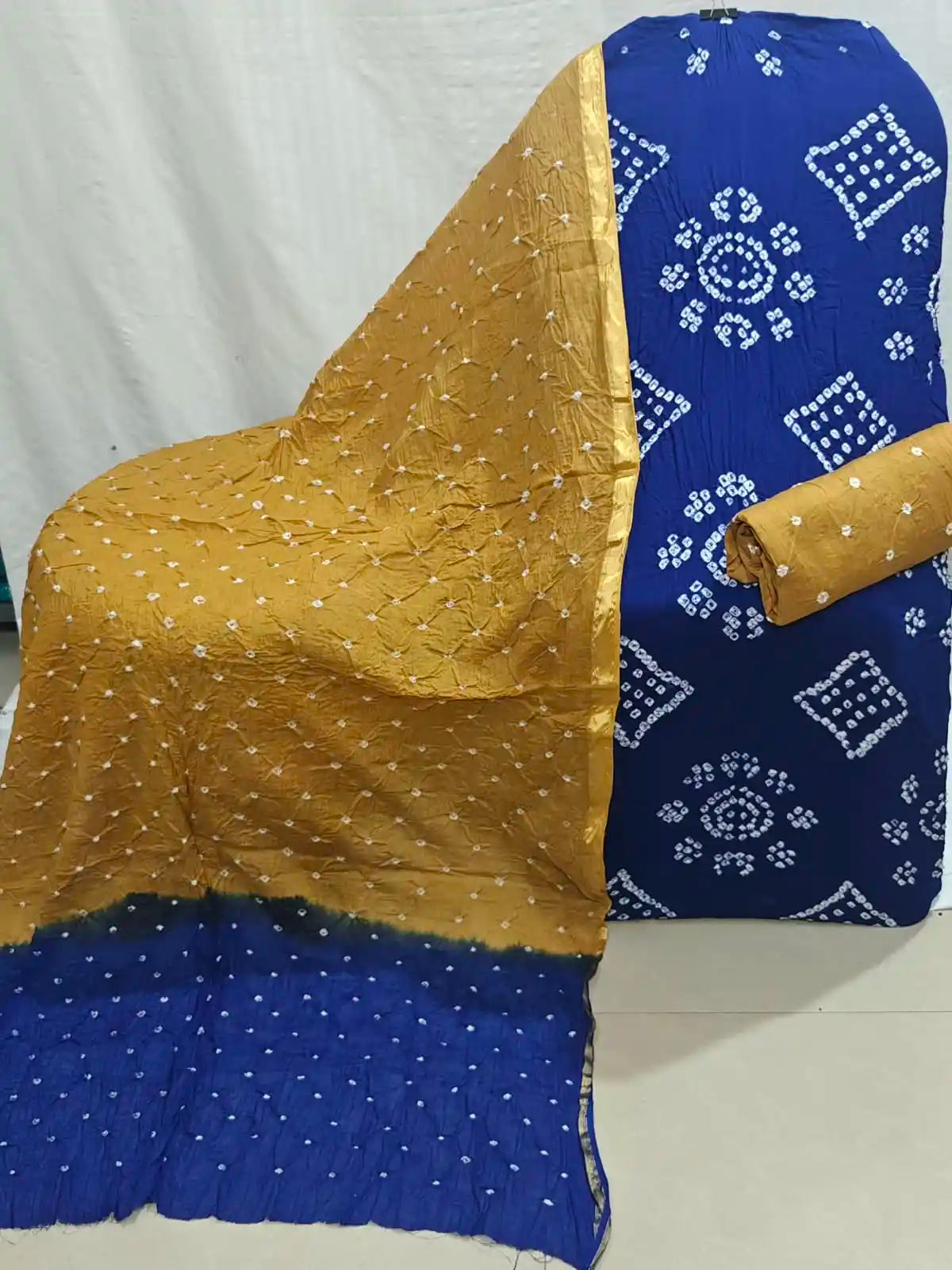 Premium Ethnic Bandhani Dress Material By ASC