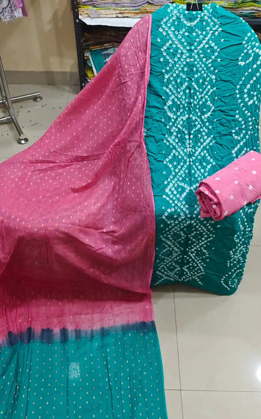 Premium Bandhani Dress Material By ASC