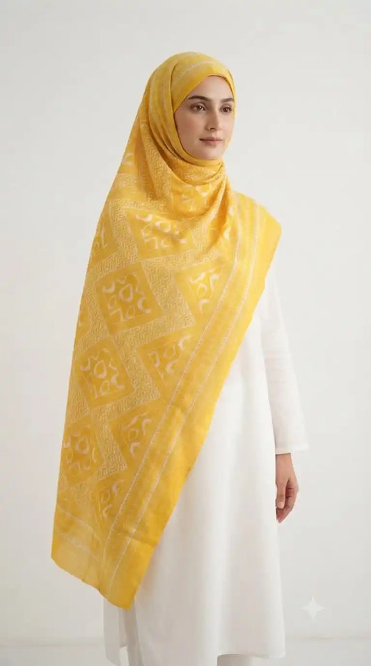 Mal Soft Cotton Namaaz Printed Dupatta by ASC