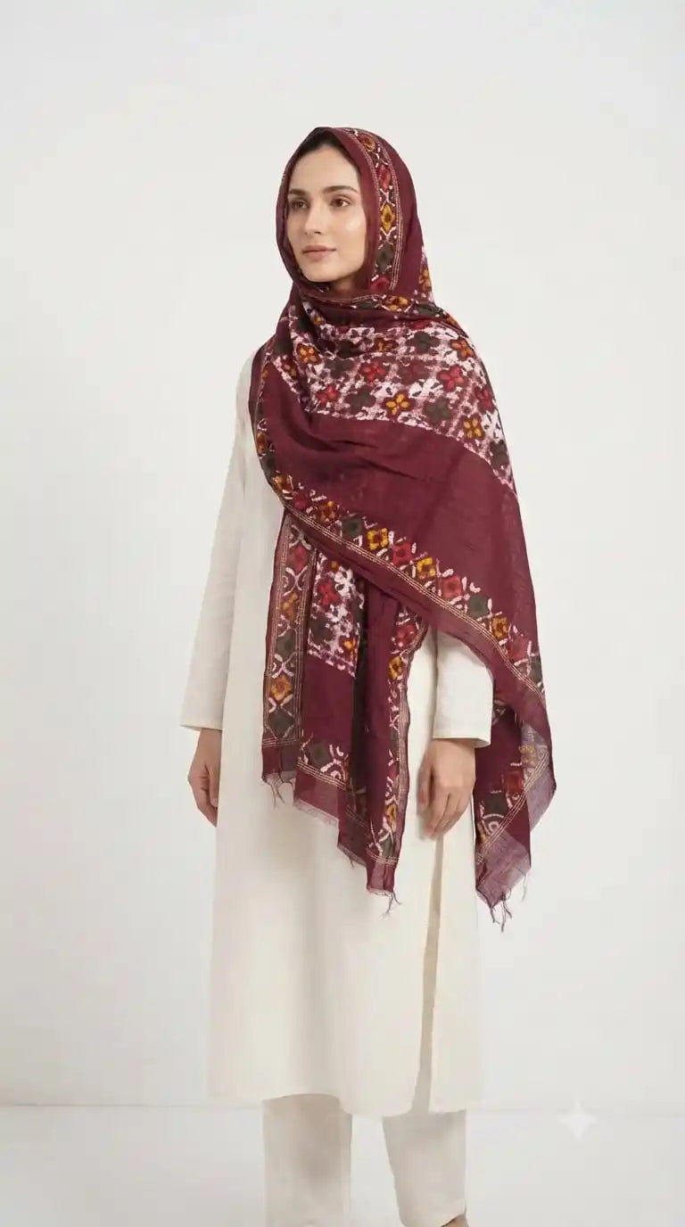 Soft Mal Cotton Namaazi Dupatta by ASC