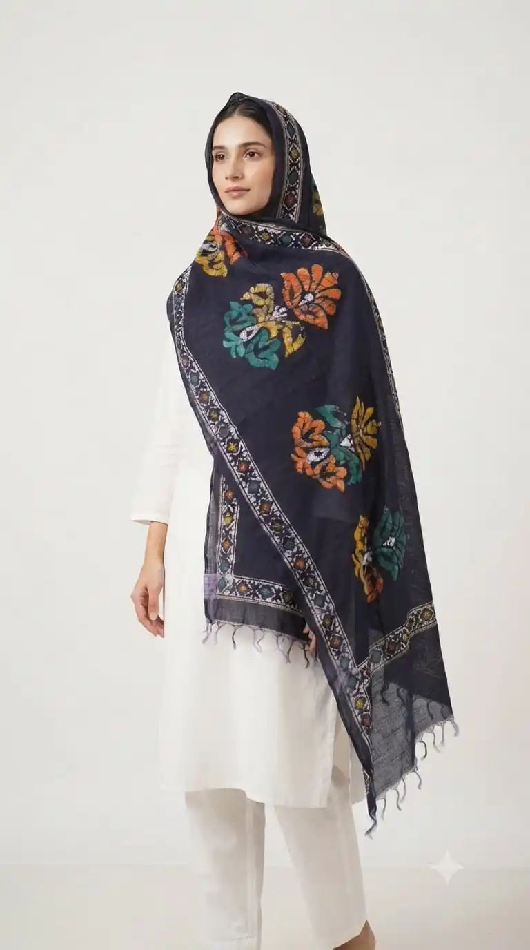 Mal Soft Cotton Printed Prayer Dupatta by ASC