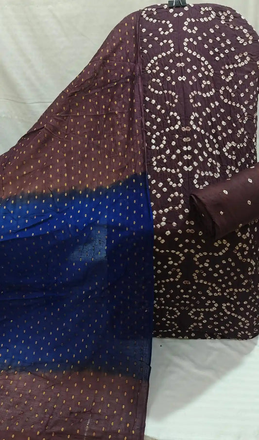Soft Cotton Bandhani Set By ASC