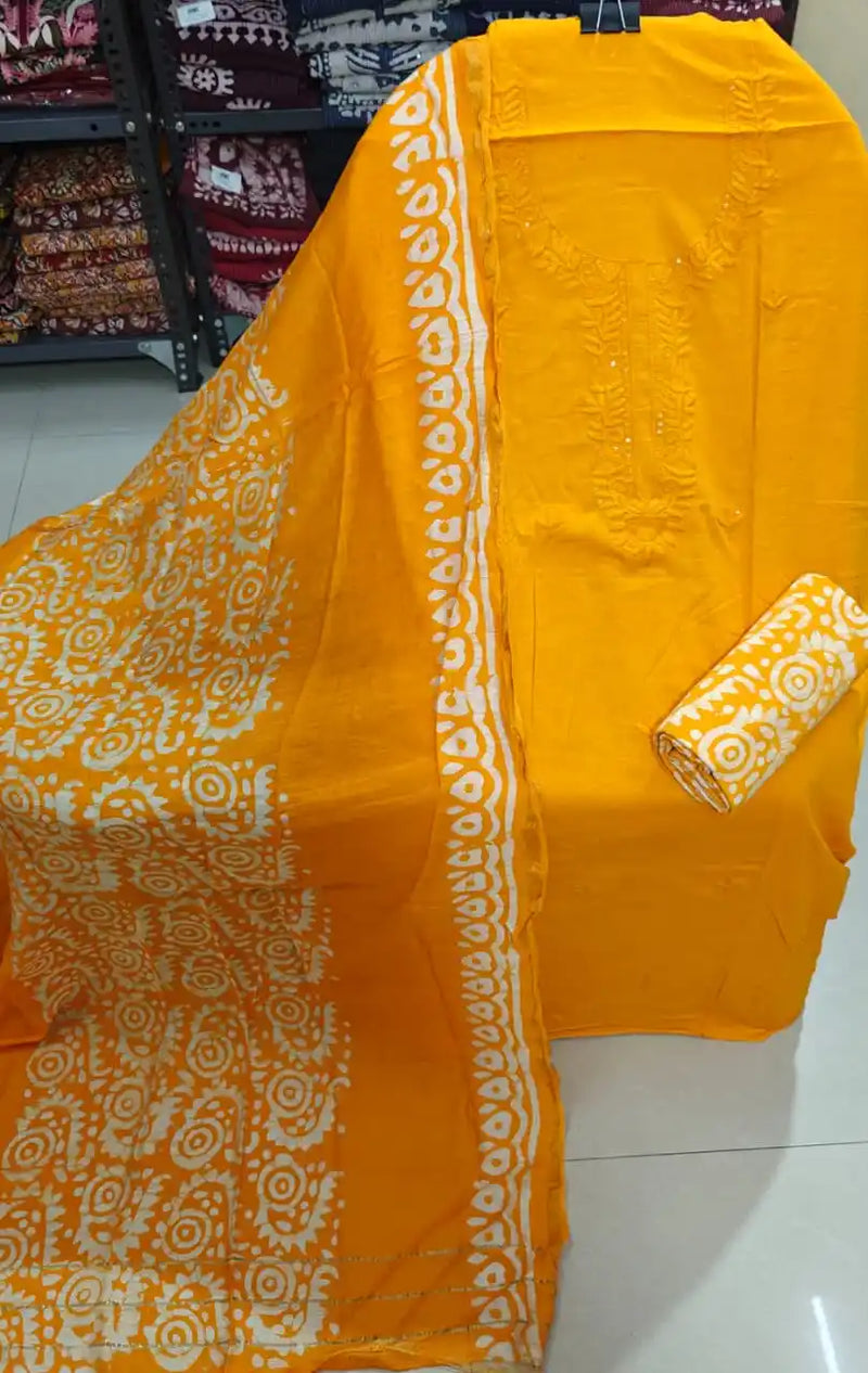 PREMIUM QUALITY UNSTITCHED BATIC SUIT
