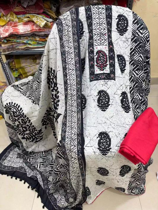PREMIUM QUALITY UNSTITCHED BATIC SUIT