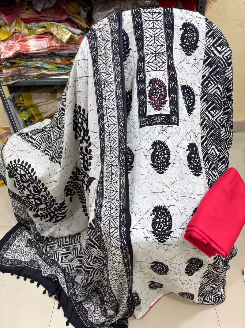 PREMIUM QUALITY UNSTITCHED BATIC SUIT