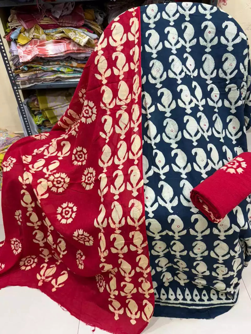 PREMIUM QUALITY UNSTITCHED BATIC SUIT