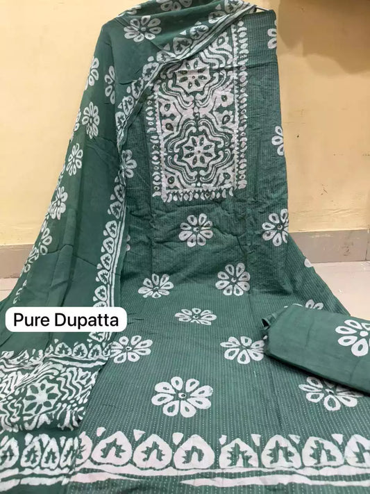 PREMIUM QUALITY UNSTITCHED BATIC SUIT
