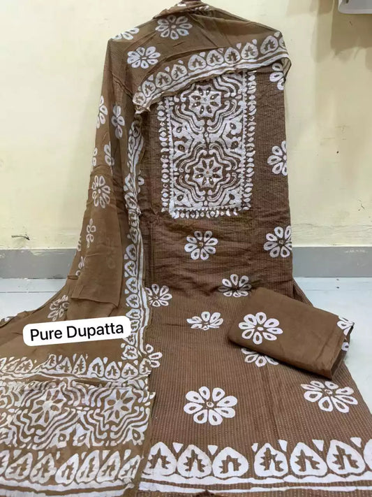 PREMIUM QUALITY UNSTITCHED BATIC SUIT