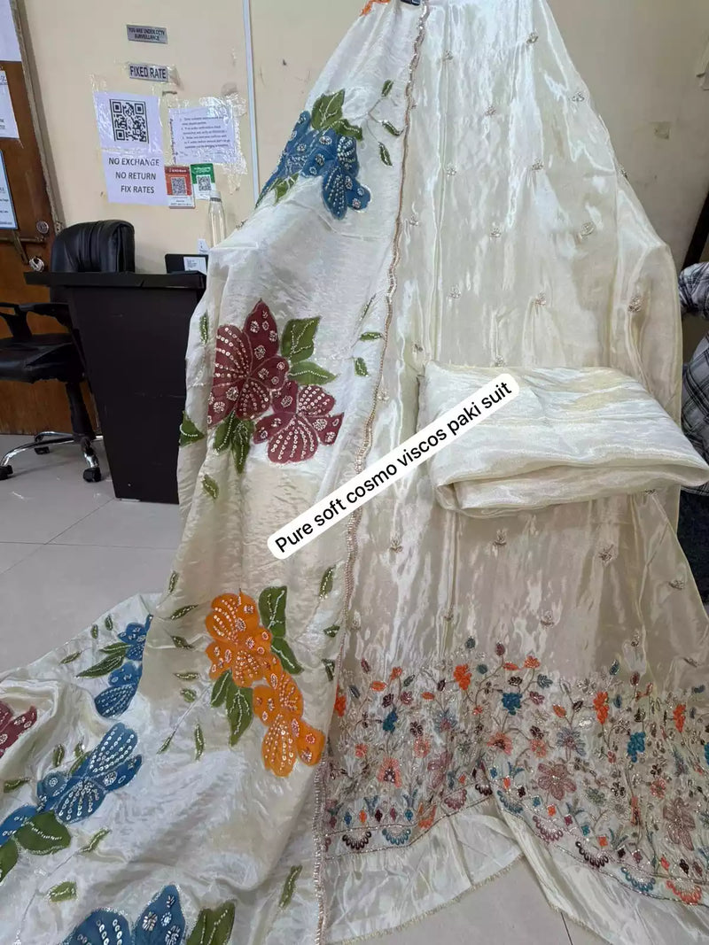 EXCLUSIVE NEW OUR OWNED PRIVATE LABLE DESIGNER UNSTITCHED MATERIAL 📢📢📢
