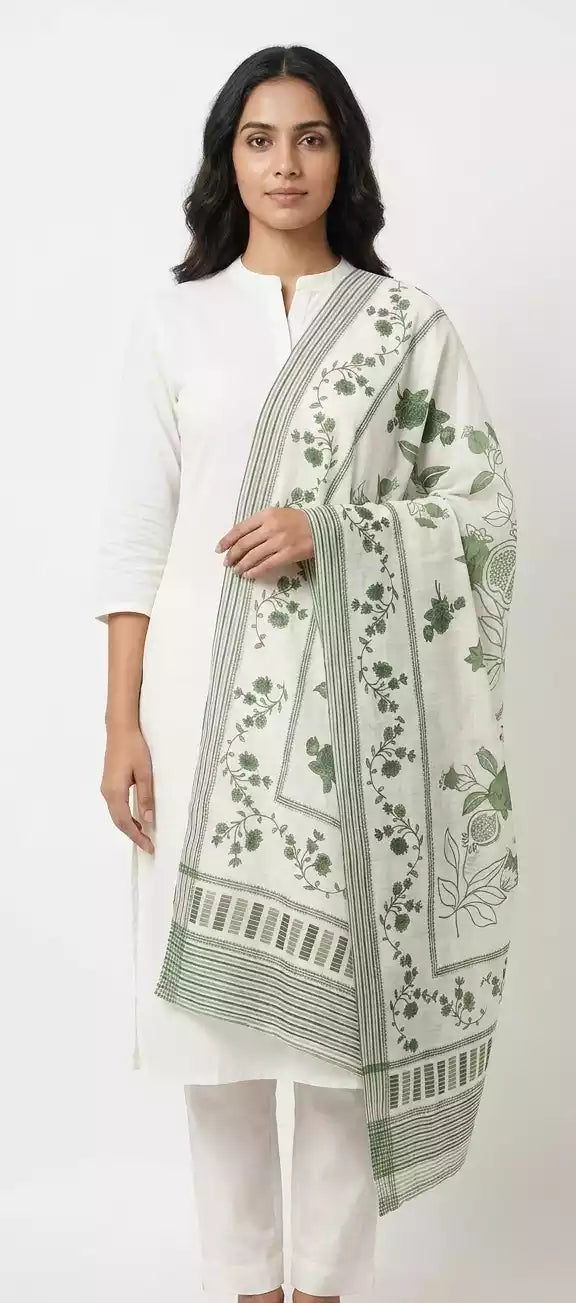 Mal Soft Cotton Namaazi Printed Dupatta - ASC Fashion Store